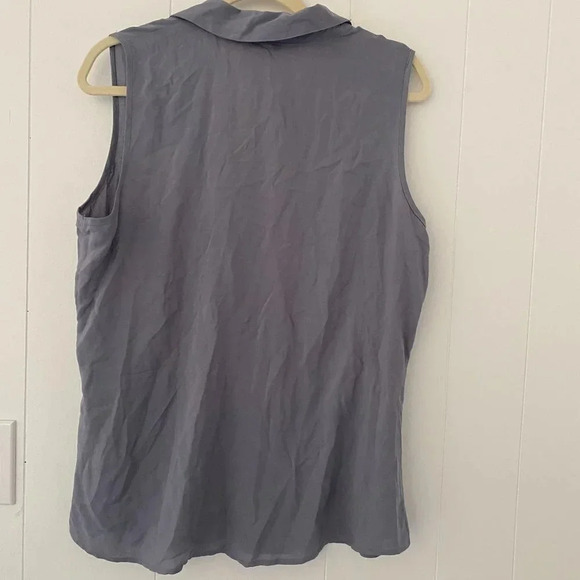 Spense Women's Sleeveless Blouse Opal Blue Size L New with tags - Picture 2 of 5